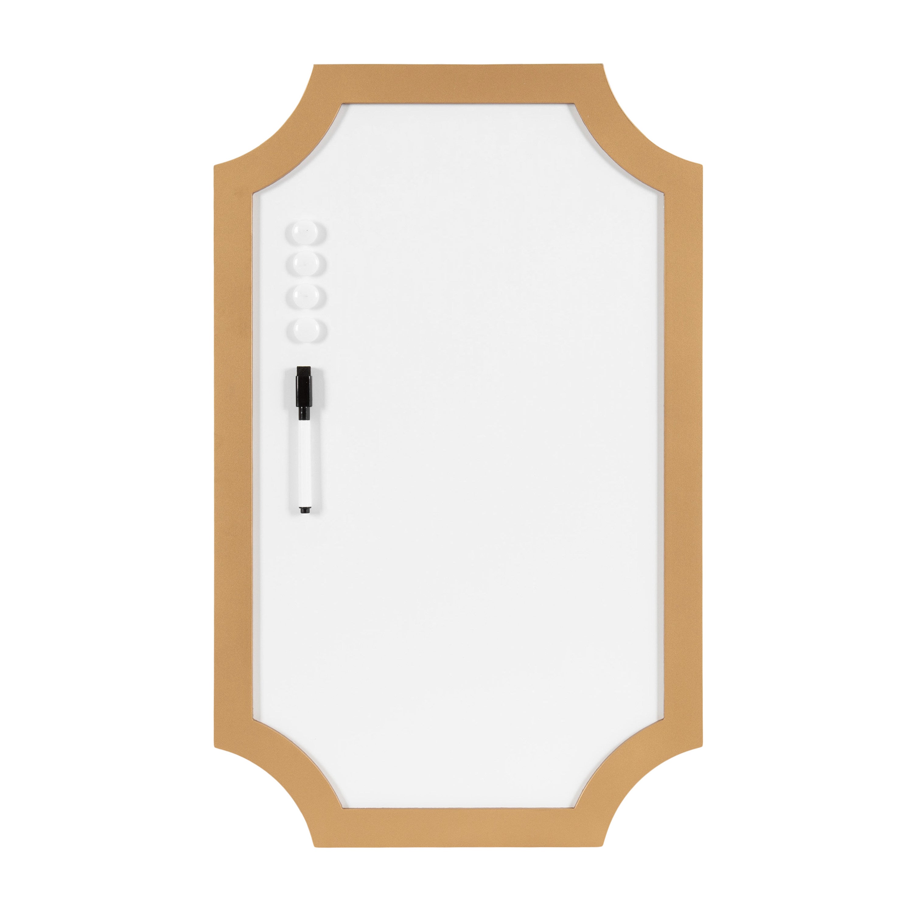 Dry Erase Board Gold 15x24 5