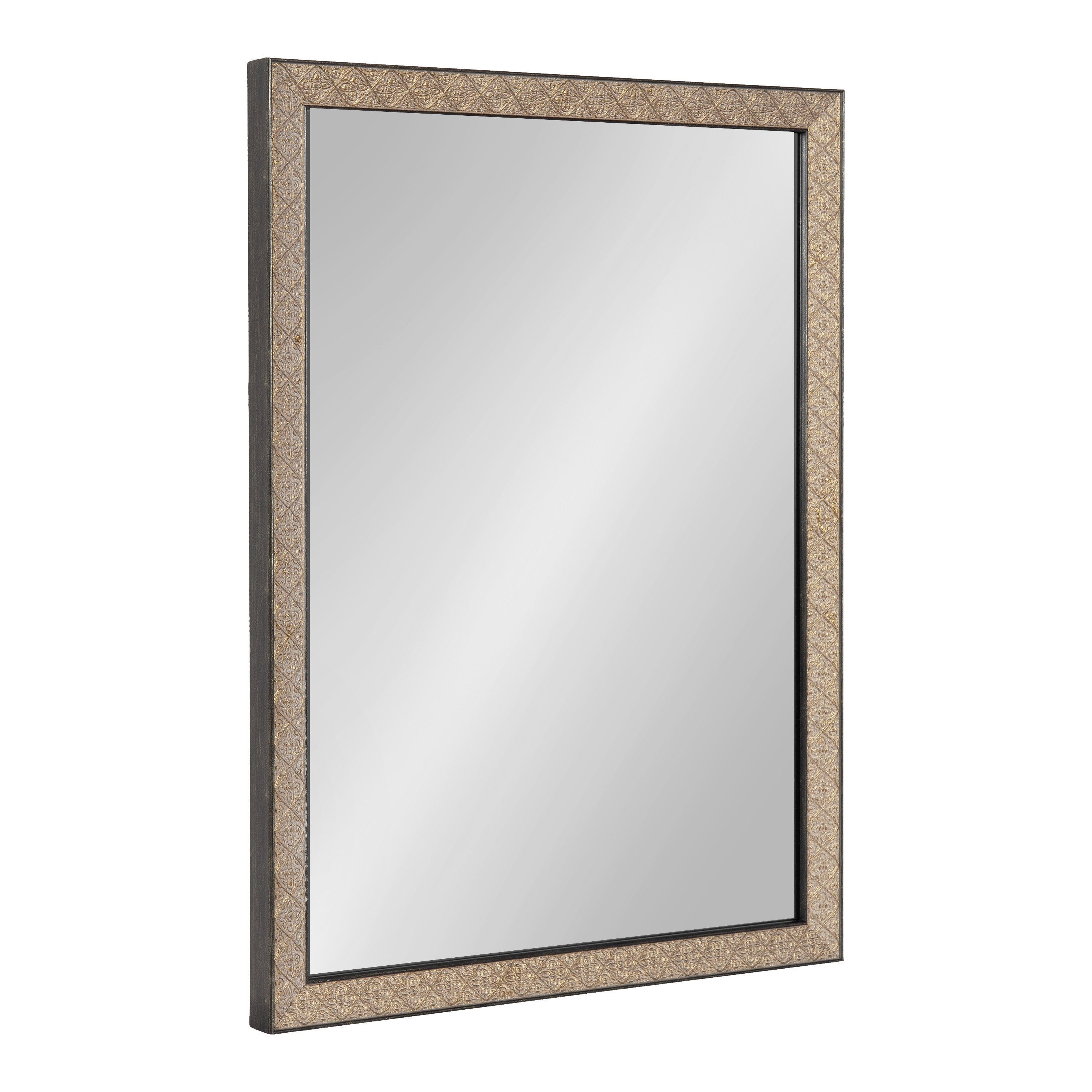 Rectangle Mirror Gold 18x24 1