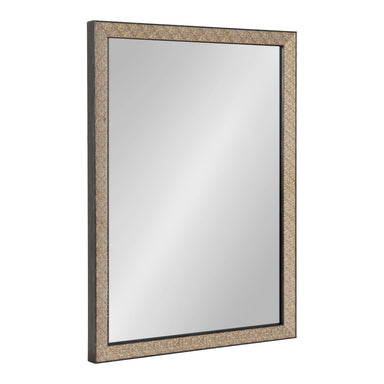 Rectangle Mirror Gold 18x24 1