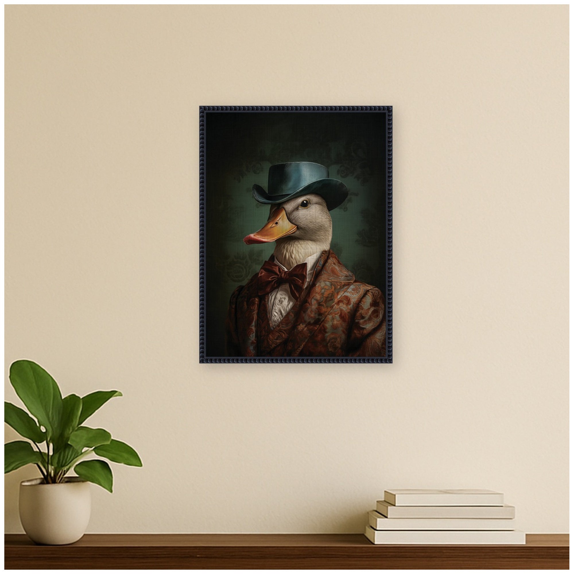 Framed Canvas 18x24 Sylvie Beaded Black 7