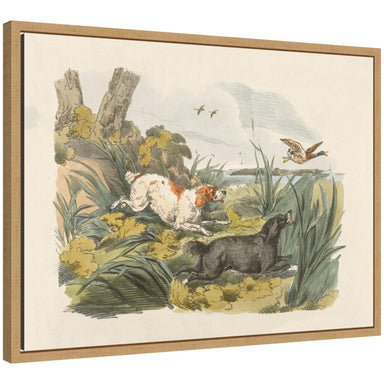 Framed Canvas 24x18 Sylvie Natural 1
