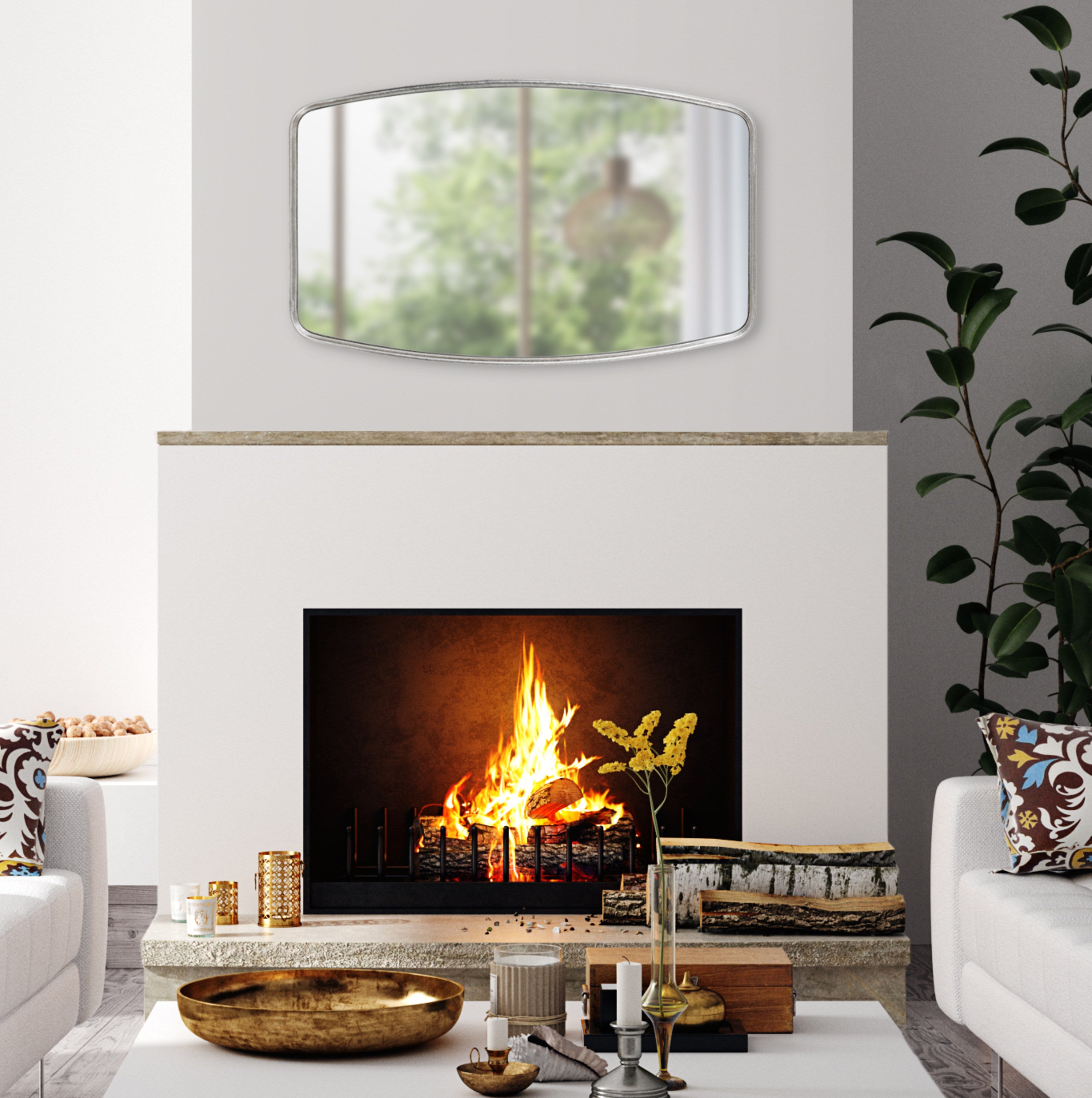Capsule Mirror Silver 20x32 7