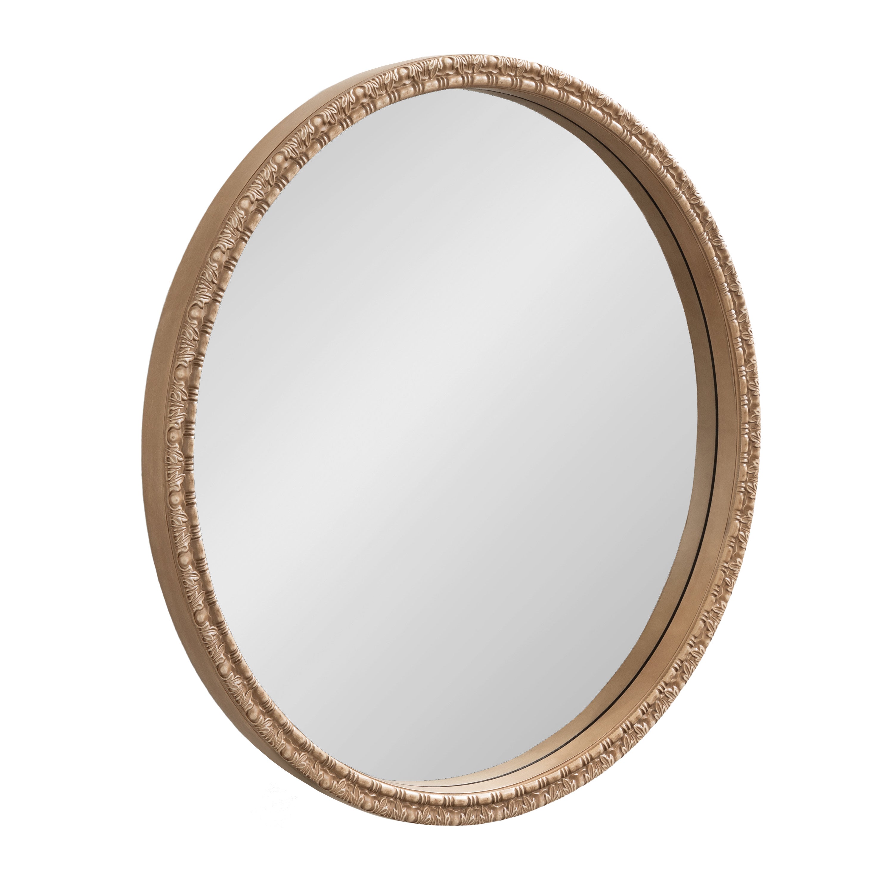 Round Mirror Natural 30x30 1