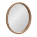 Round Mirror Natural 30x30 1