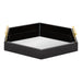 Single Tray Black Mirror 18x18 3