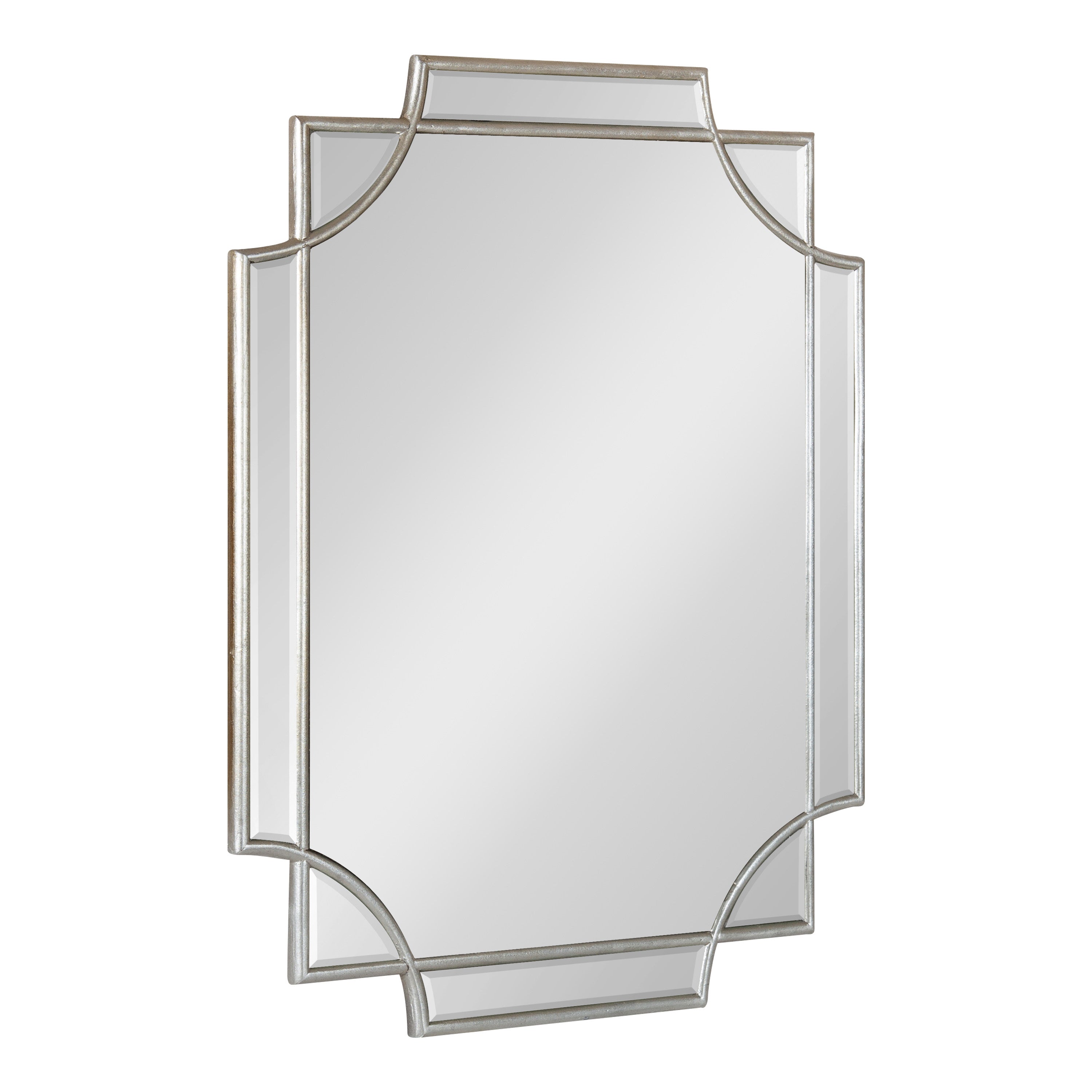 Scallop Mirror 18x24 Silver 1