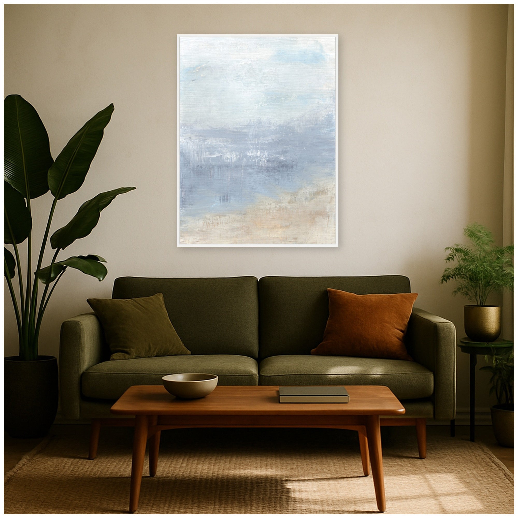 Framed Canvas 32x42 Sylvie White 6