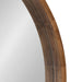 Round Mirror Rustic Brown 36" Diameter 3