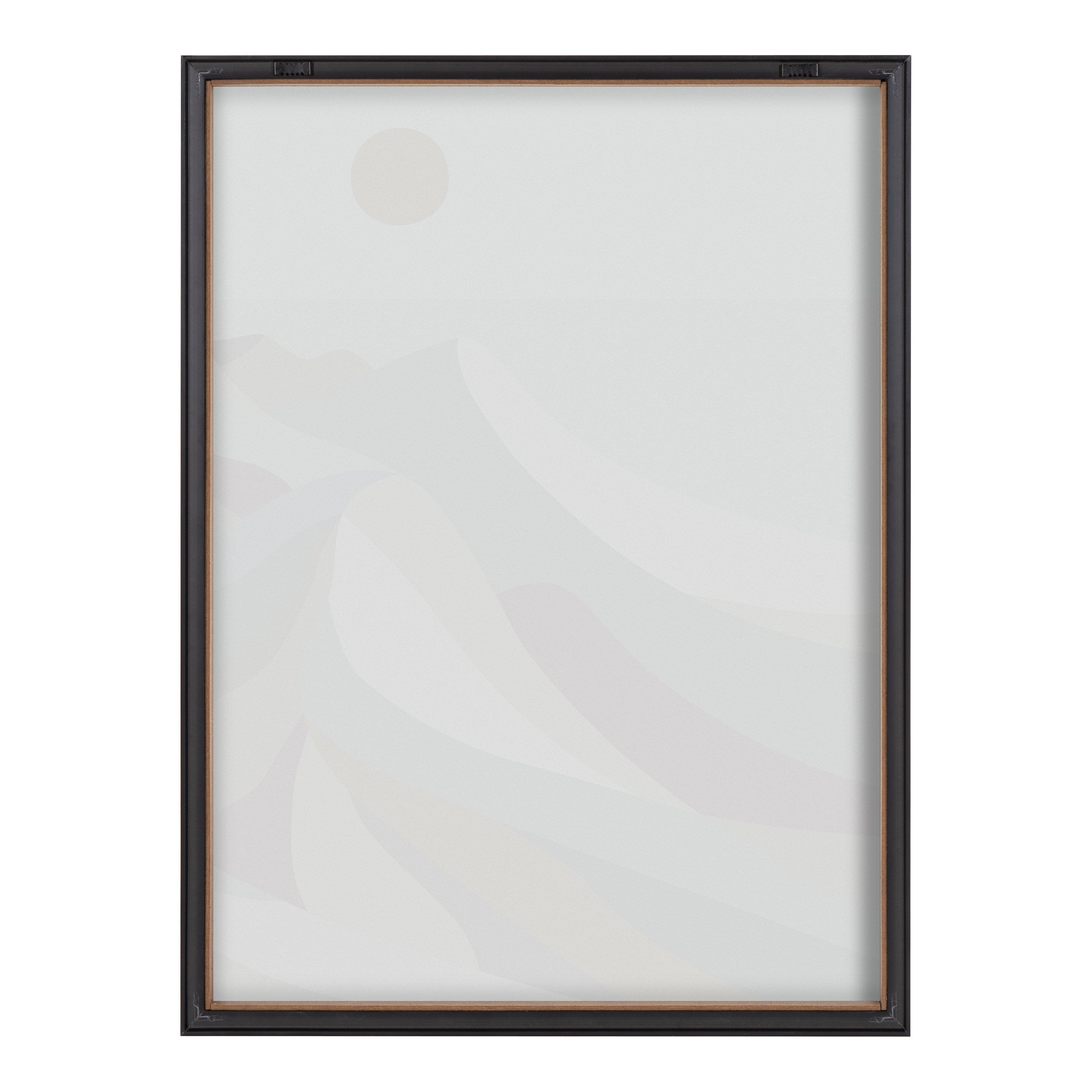 Blake MCM Mountains 1a Framed Printed Glass by Rachel Lee of My Dream Wall