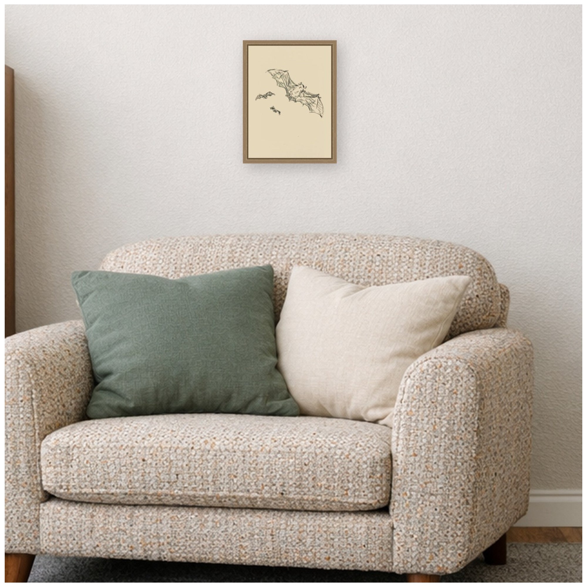 Framed Canvas 10x13 Sylvie Dark Gold 6