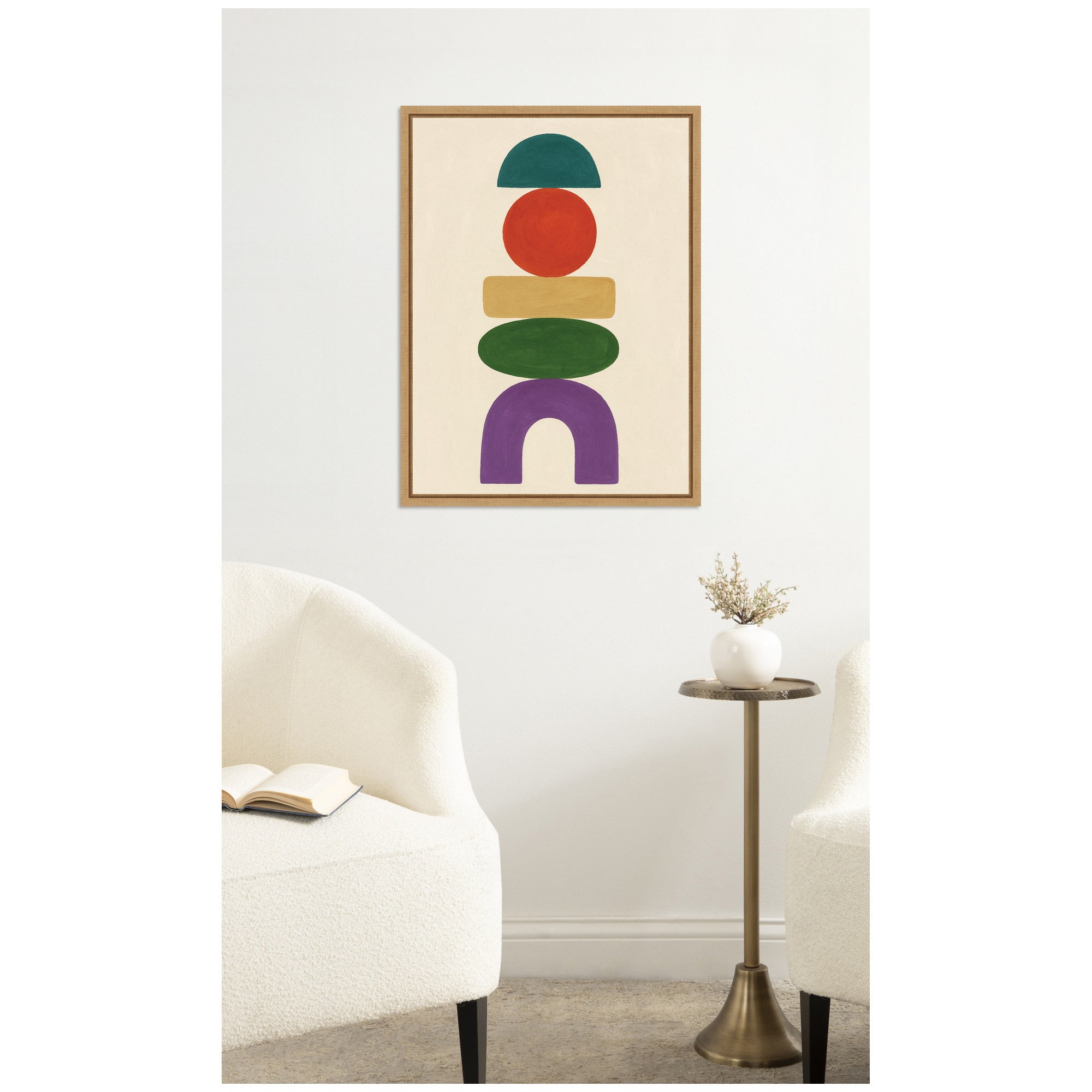 Toys by Laura Moss Framed Canvas Wall Art Print