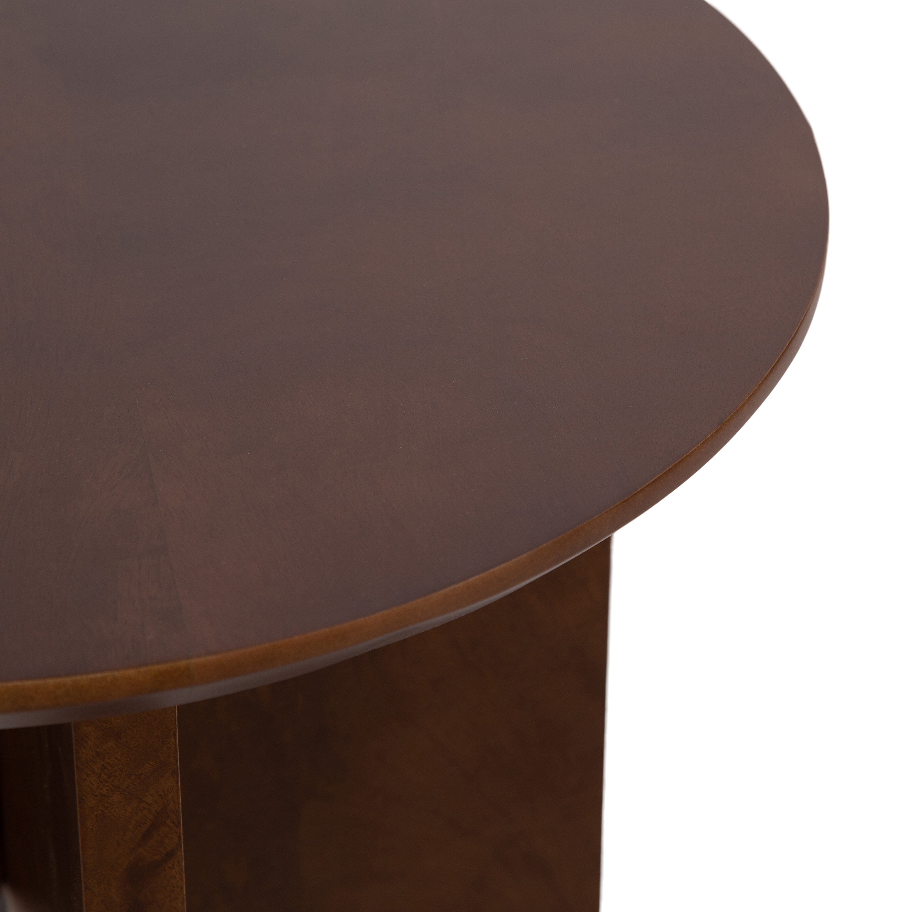 Side Table Walnut Brown 18x18x20 3