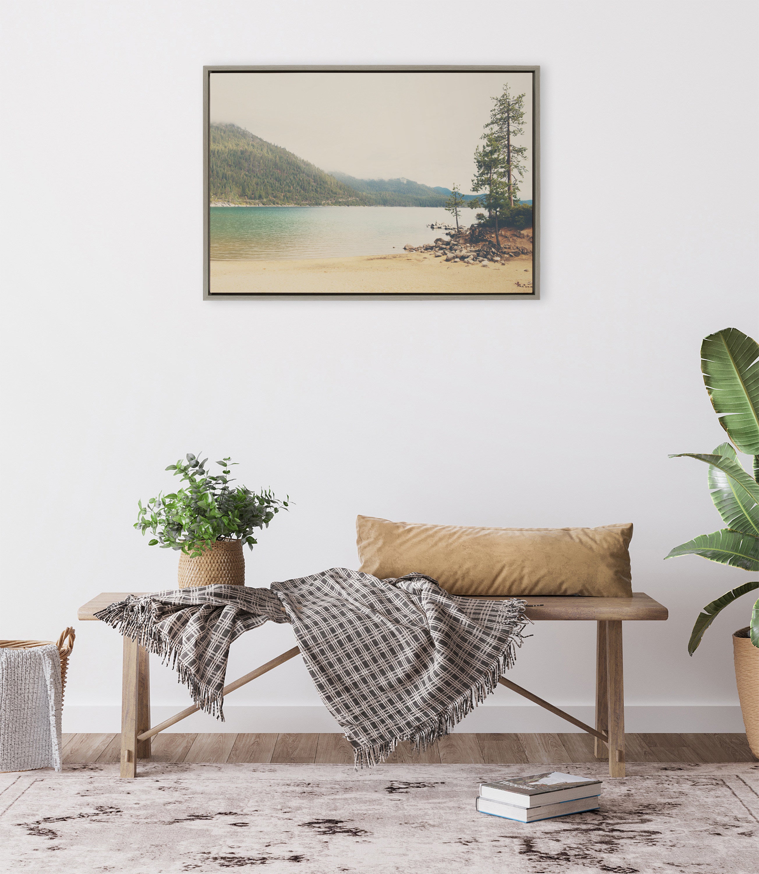 Framed Canvas Sylvie Graywash 23x33 5