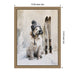 Framed Canvas Sylvie Dark Gold 10x13 2