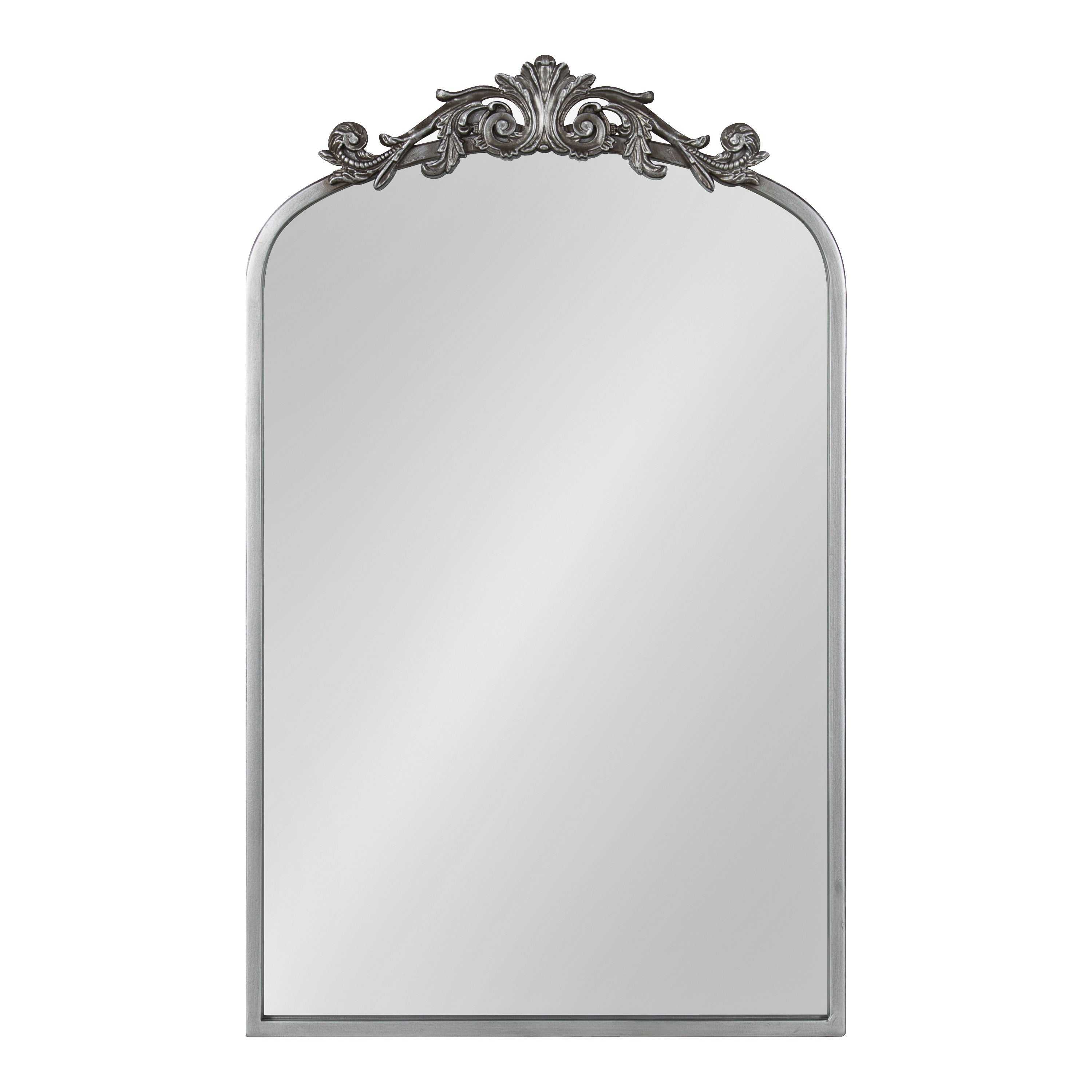 Arch Mirror 19x31 Silver 2