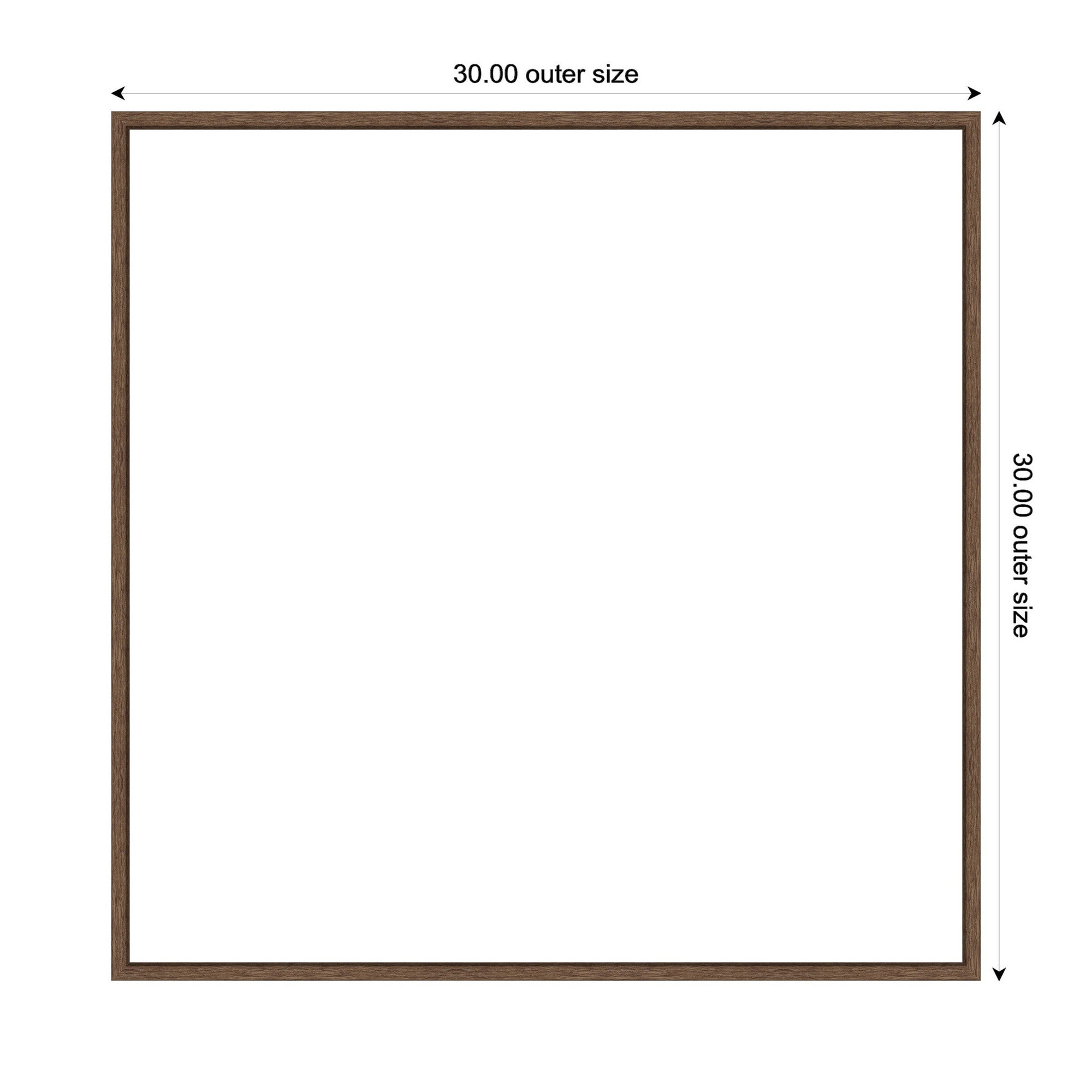 Art Set 2 Piece Set 30x30 Sylvie Walnut 2