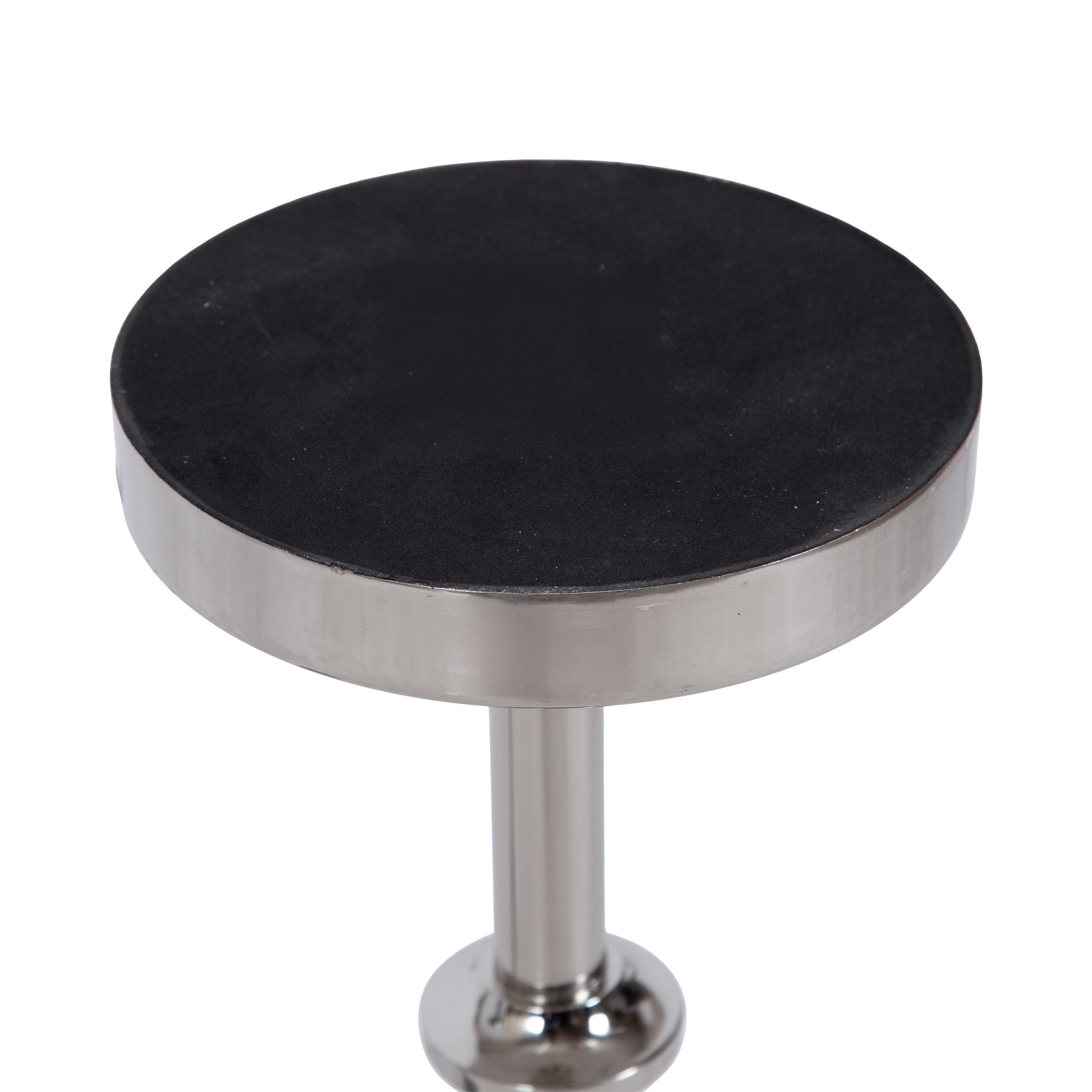 Drink Table White Silver 10x10x30 6