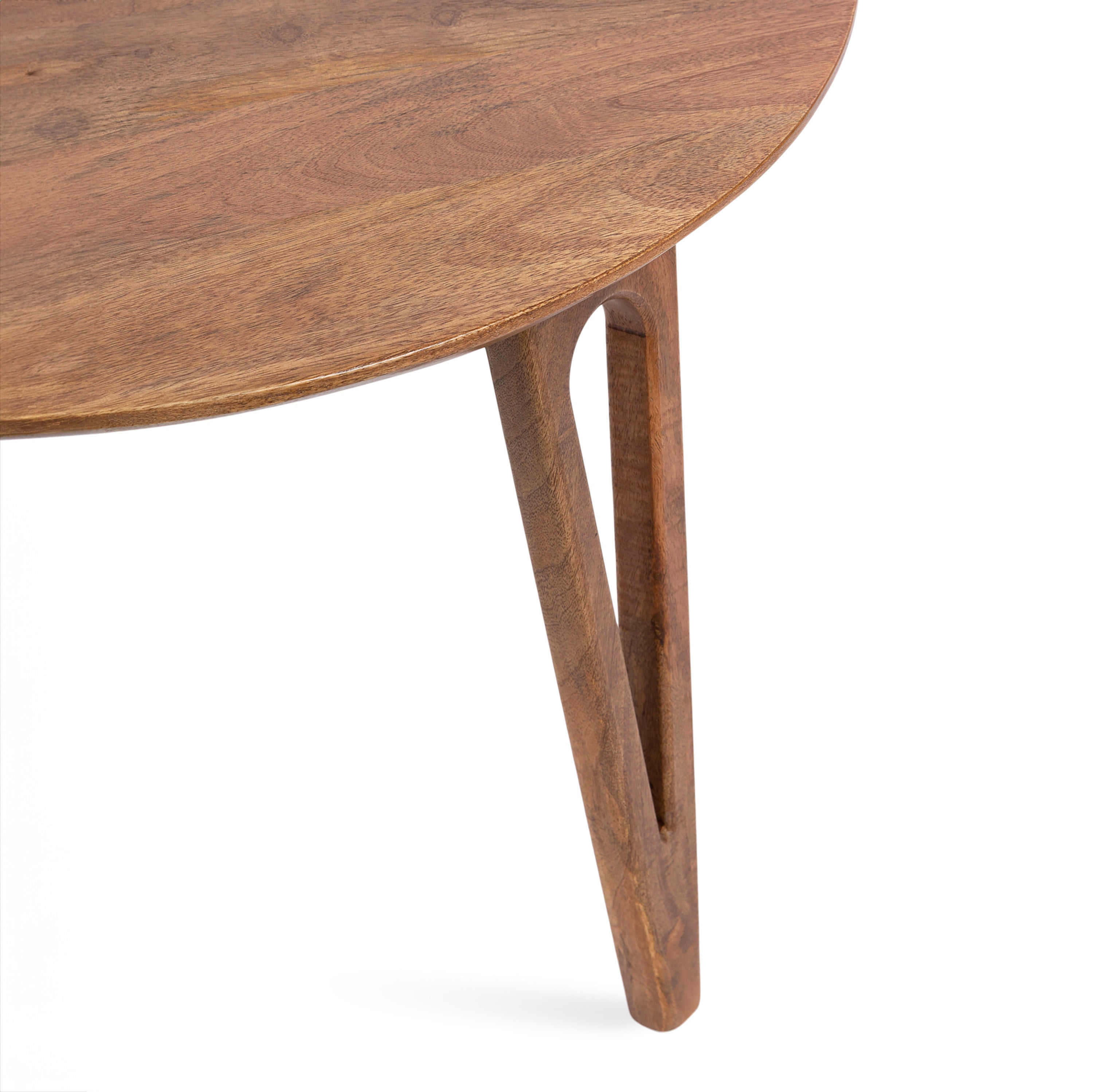 Coffee Table Walnut Brown 30x30x19 3