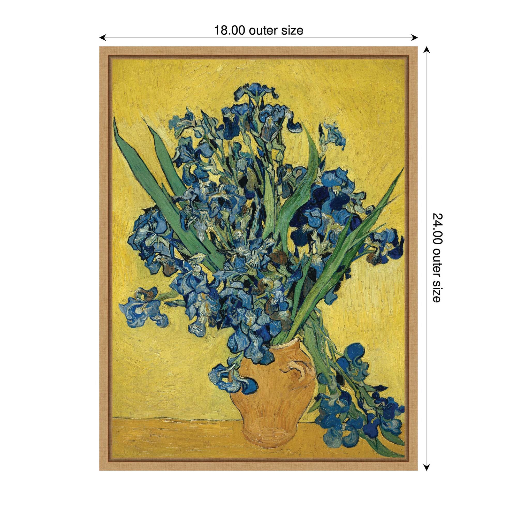 Framed Canvas 18x24 Sylvie Natural 2