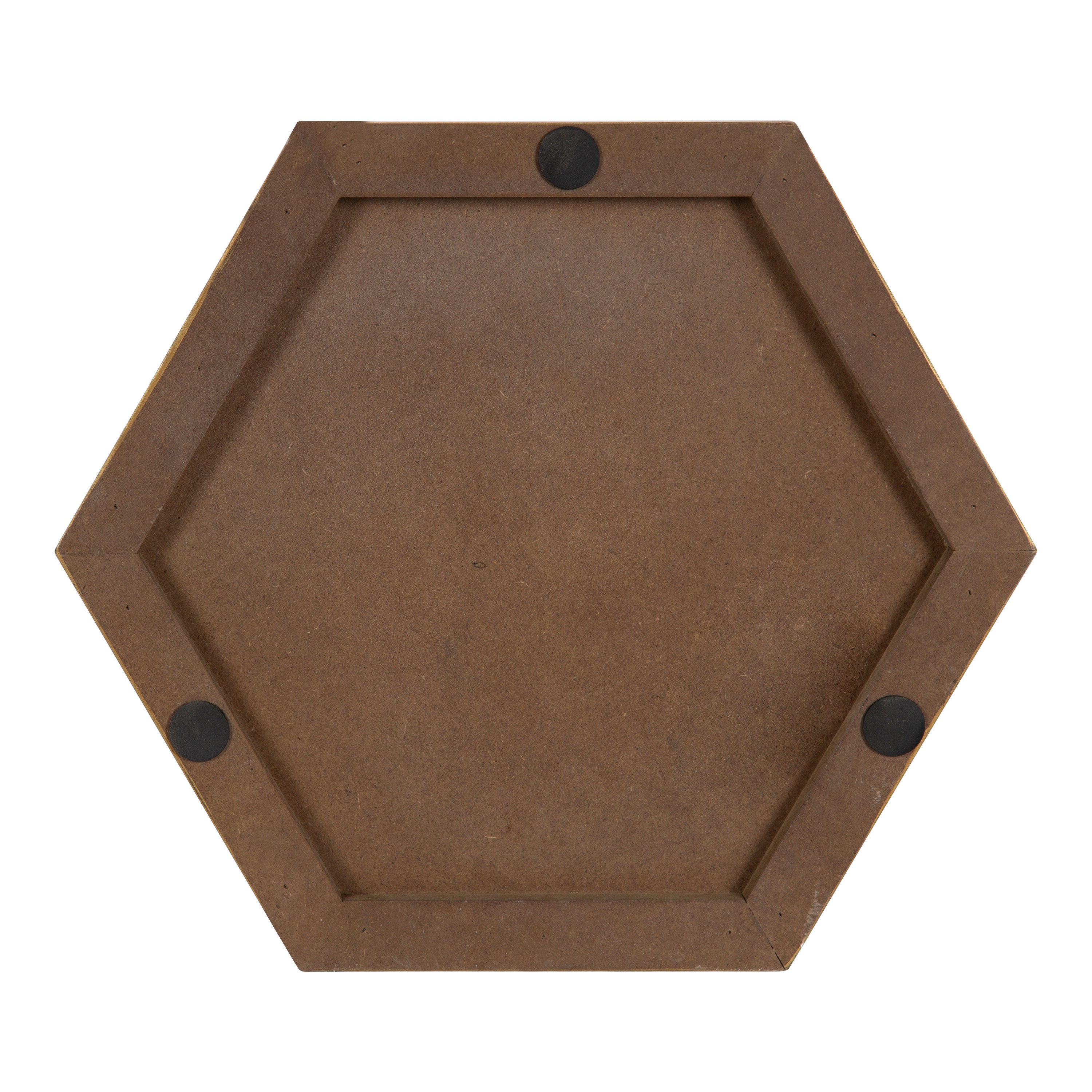 Single Tray Gold Gray 16" Diameter 5