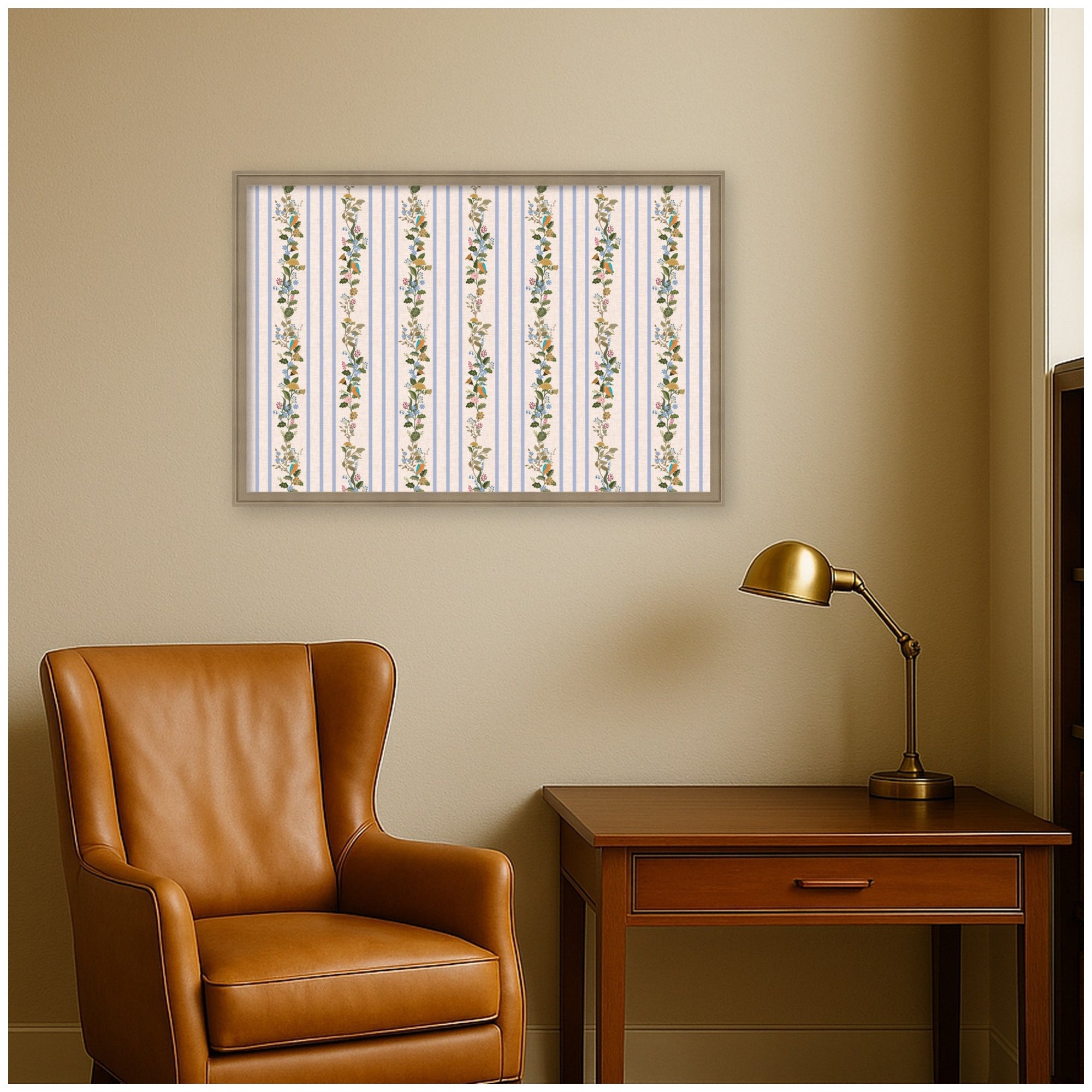 Pinboard 38x26 Florence Light Brown 6