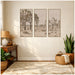 Art Set Sylvie Dark Gold 3 Piece Set 18x40 5