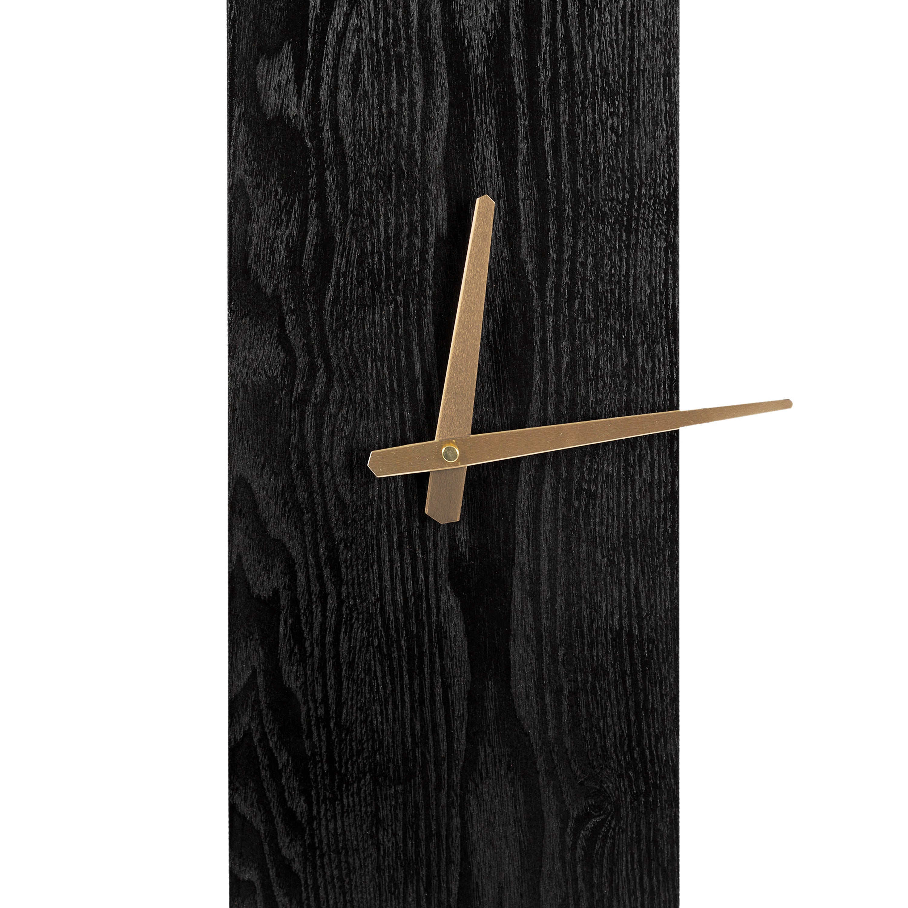 Wall Clock Black Gold 24" Diameter 3