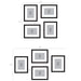 Tabletop Frame Black 8x10 matted to 5x7 7