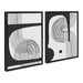 Art Set 2 Piece Set 18x24 Sylvie Black 1
