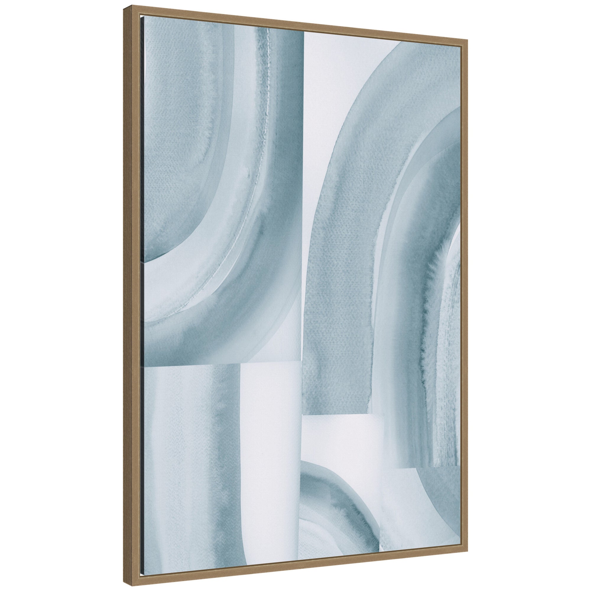Framed Canvas Sylvie Dark Gold 23x33 1
