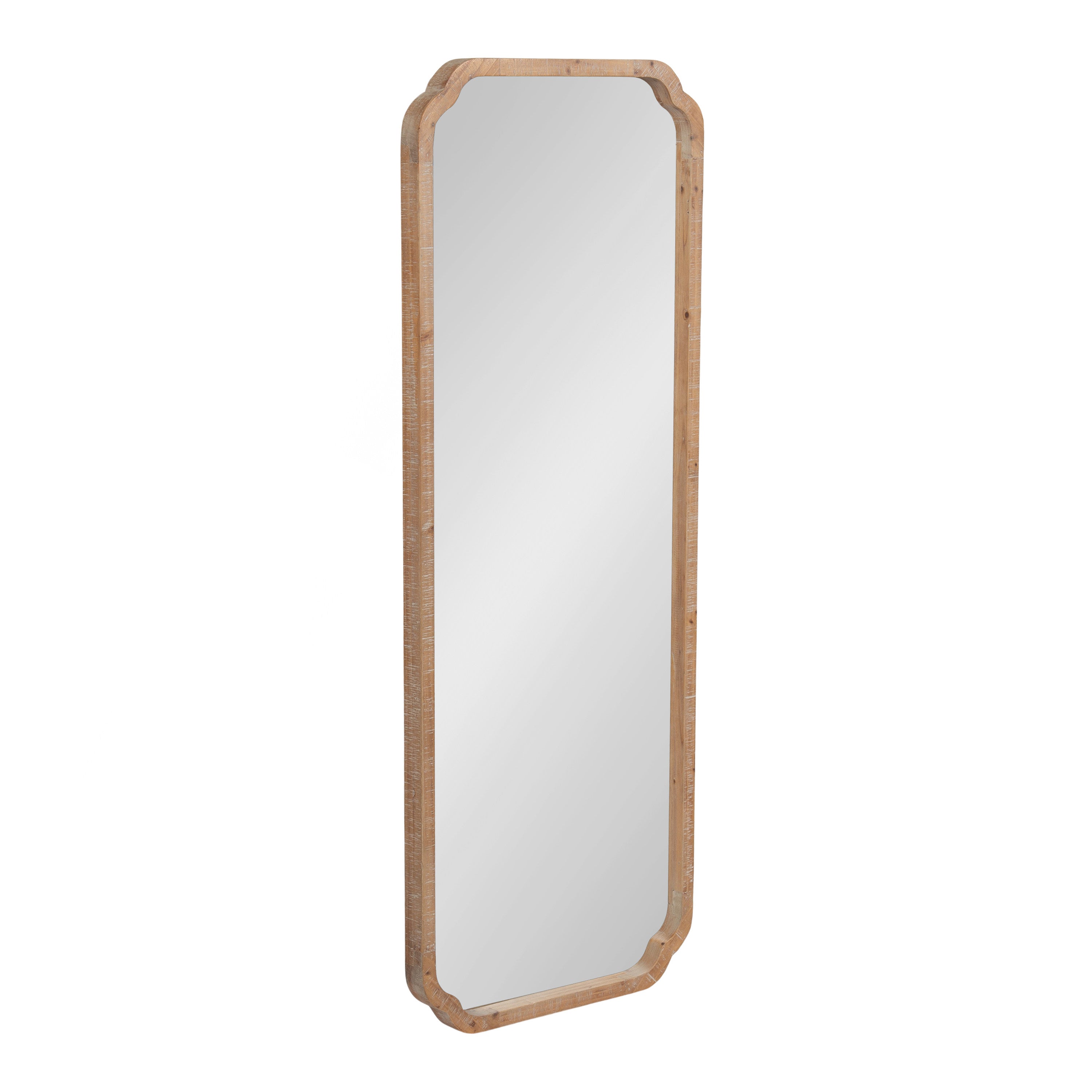 Scallop Mirror Brown 18x48 1