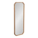Scallop Mirror Brown 18x48 1