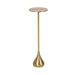 Drink Table Gold 7x7x20 1