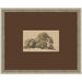 Framed Art 22x18 Brown Matted to 10x6 Castellan Silver 1