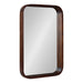 Rectangle Mirror Dark Brown 20x30 1