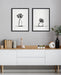 Art Set Sylvie Black 2 Piece Set 18x24 7