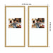 Wall Frame Florence Gold 14x30 matted to 8x10 2
