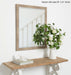 Rectangle Mirror Brown 27x39 5
