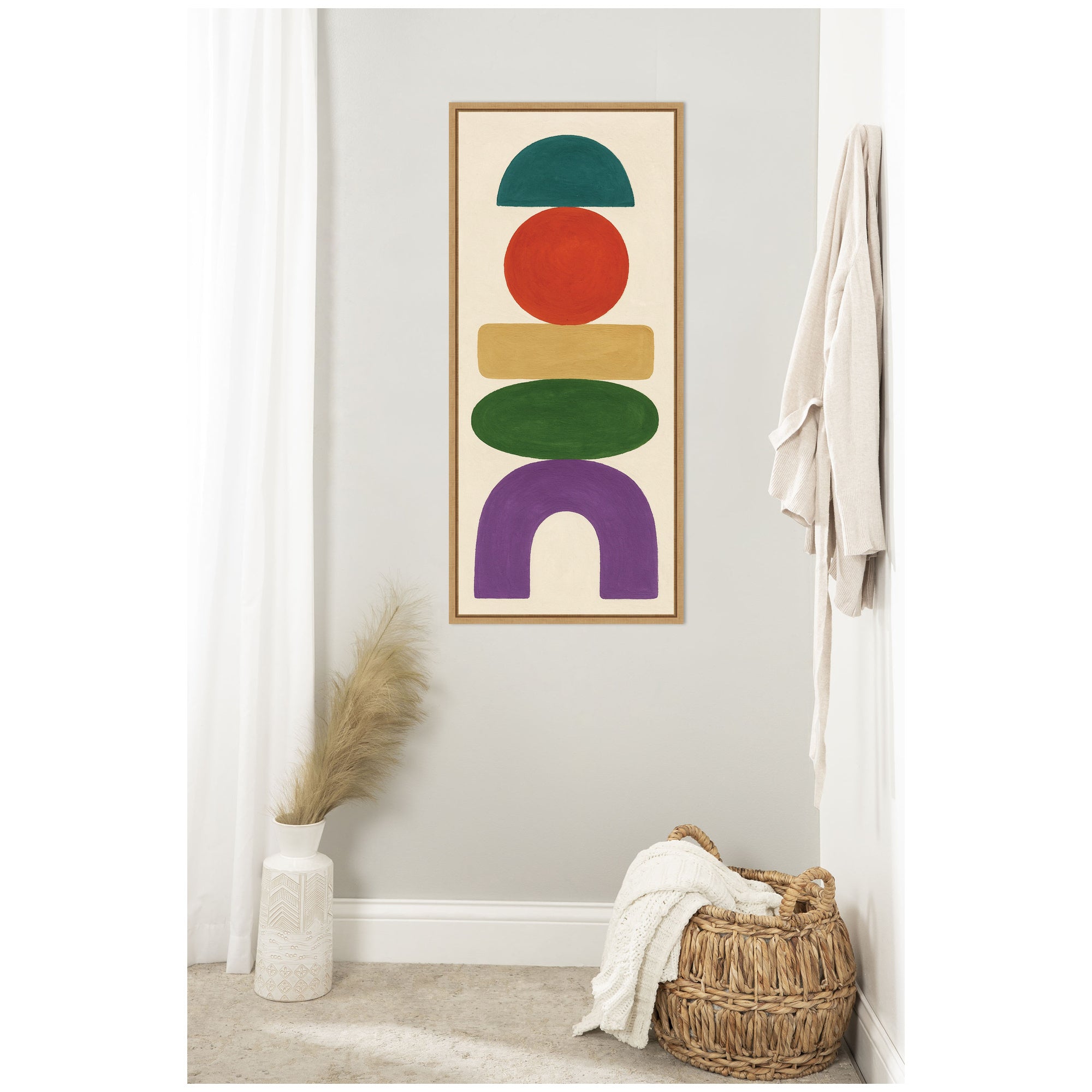 Toys Panel by Laura Moss Framed Canvas Wall Art Print