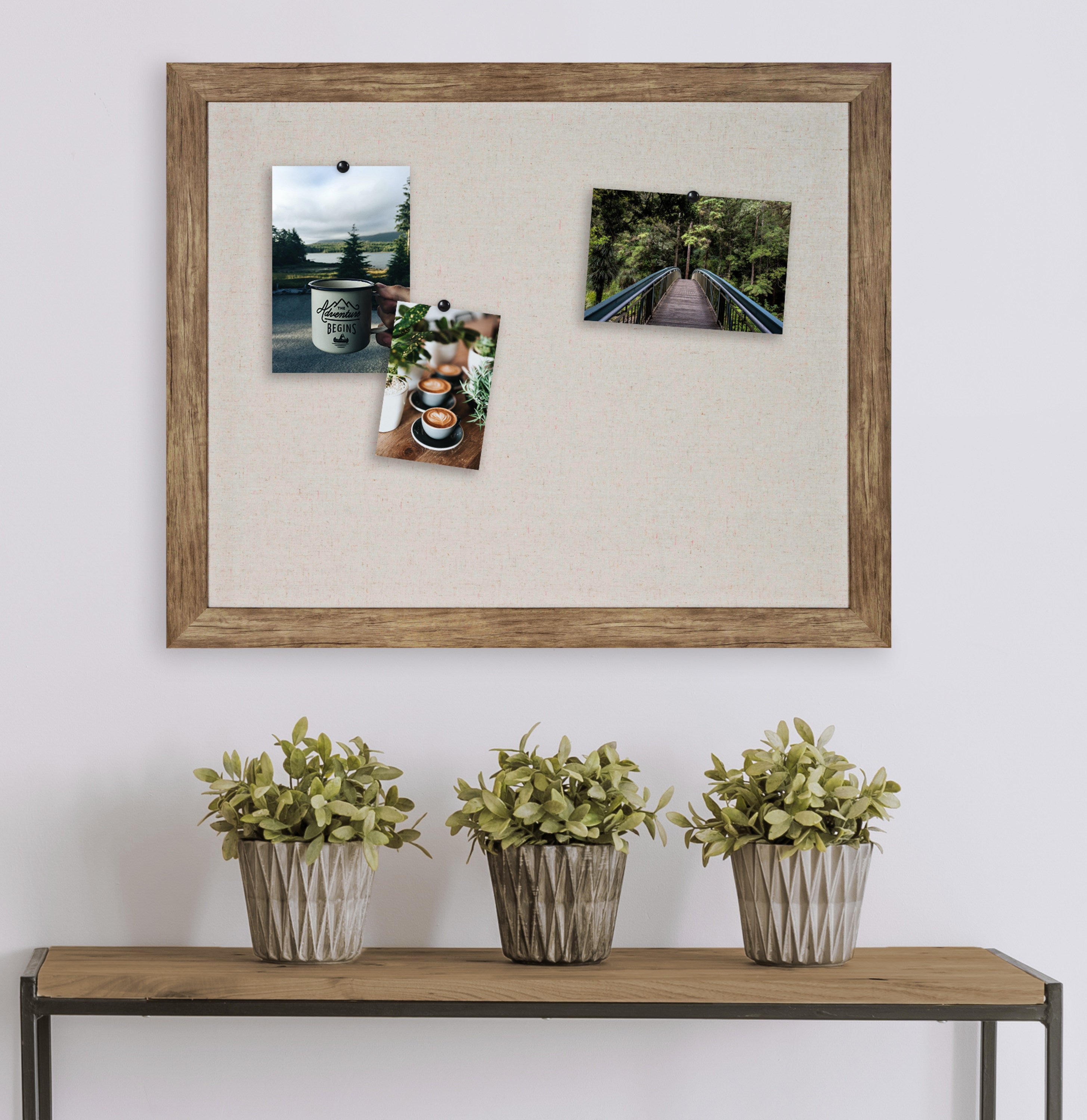 Pinboard Rustic Brown 27x33 5