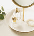 Tabletop Mirror White Gold 11x15 8