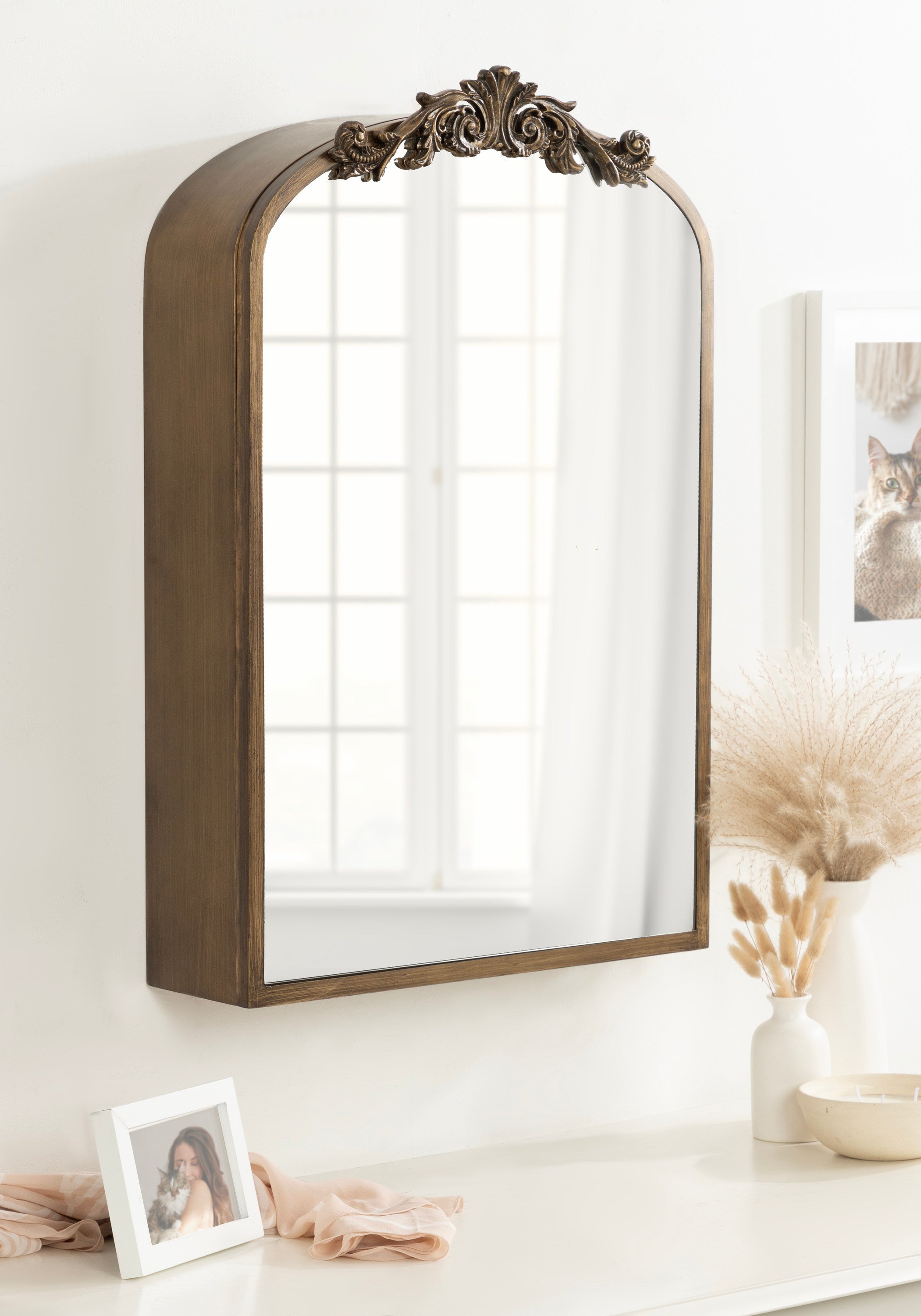 Arendahl MDF Jewelry Cabinet with Mirror