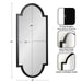 Full Length Mirror Black 20x42 2