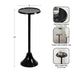 Drink Table Black 9x9x23 2