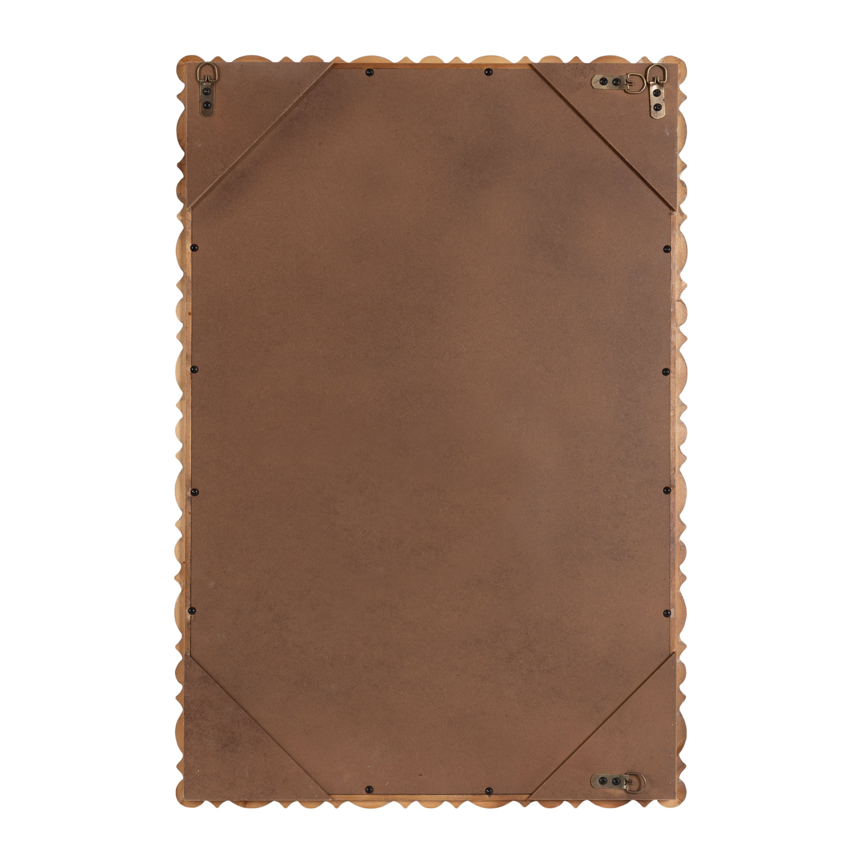 Rectangle Mirror 23x34 Rustic Brown 4
