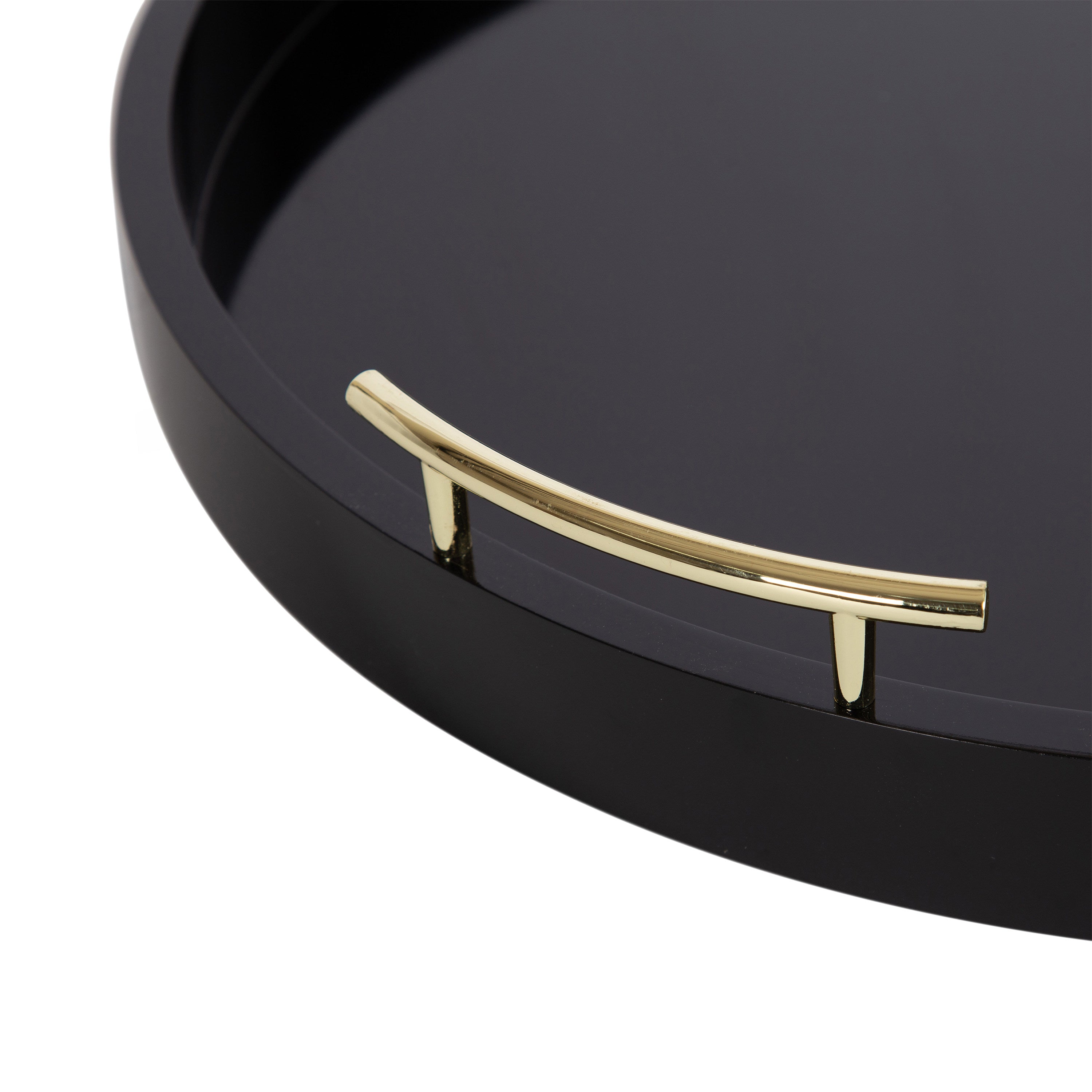 Single Tray Black 22" Diameter 3