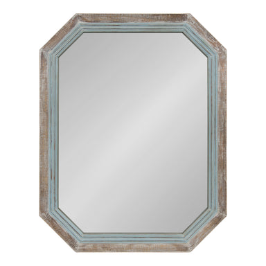 Octagon Mirror Blue Brown 28x36 1
