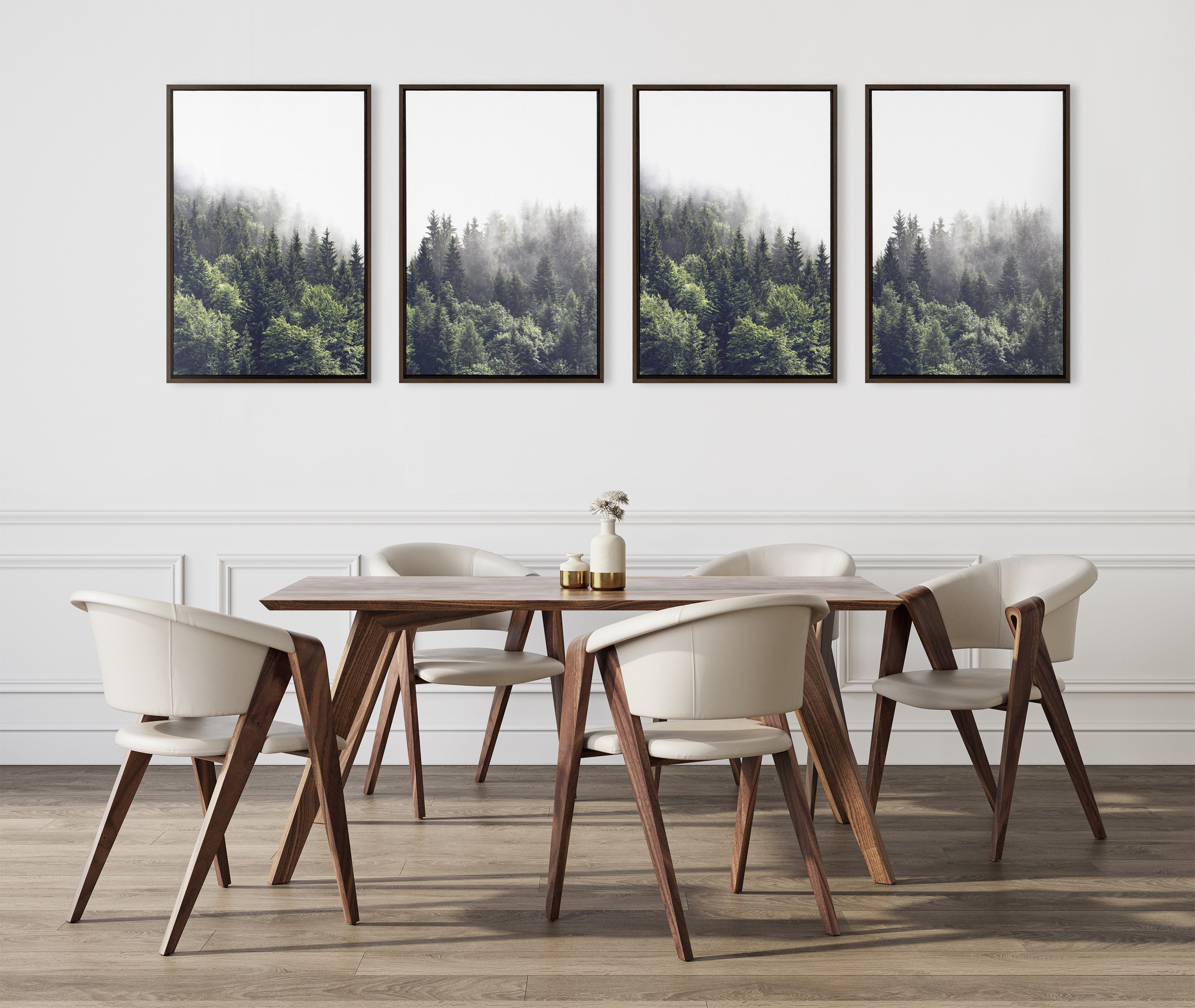 Art Set 2 Piece Set 23x33 Sylvie Walnut 6