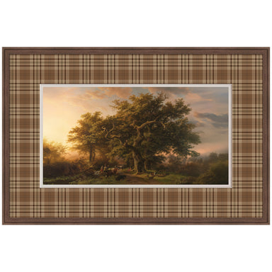 Framed Art 42x28 Florence Medium Brown 1