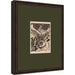 Framed Art Dark Bronze Scoop 18x22 1
